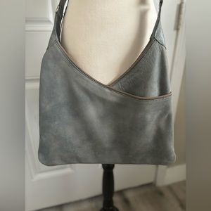 Anthropologie Lily and Lola crossbody suede leather purse